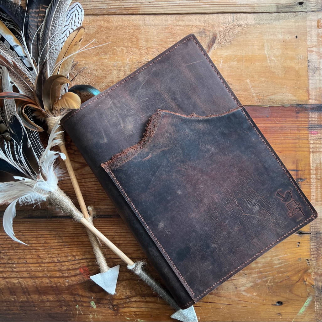 Executive + Front Pocket in Rustic Whiskey