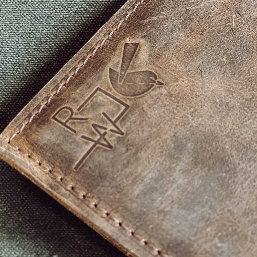 Rustic Whiskey full-grain leather at Rustic Wren