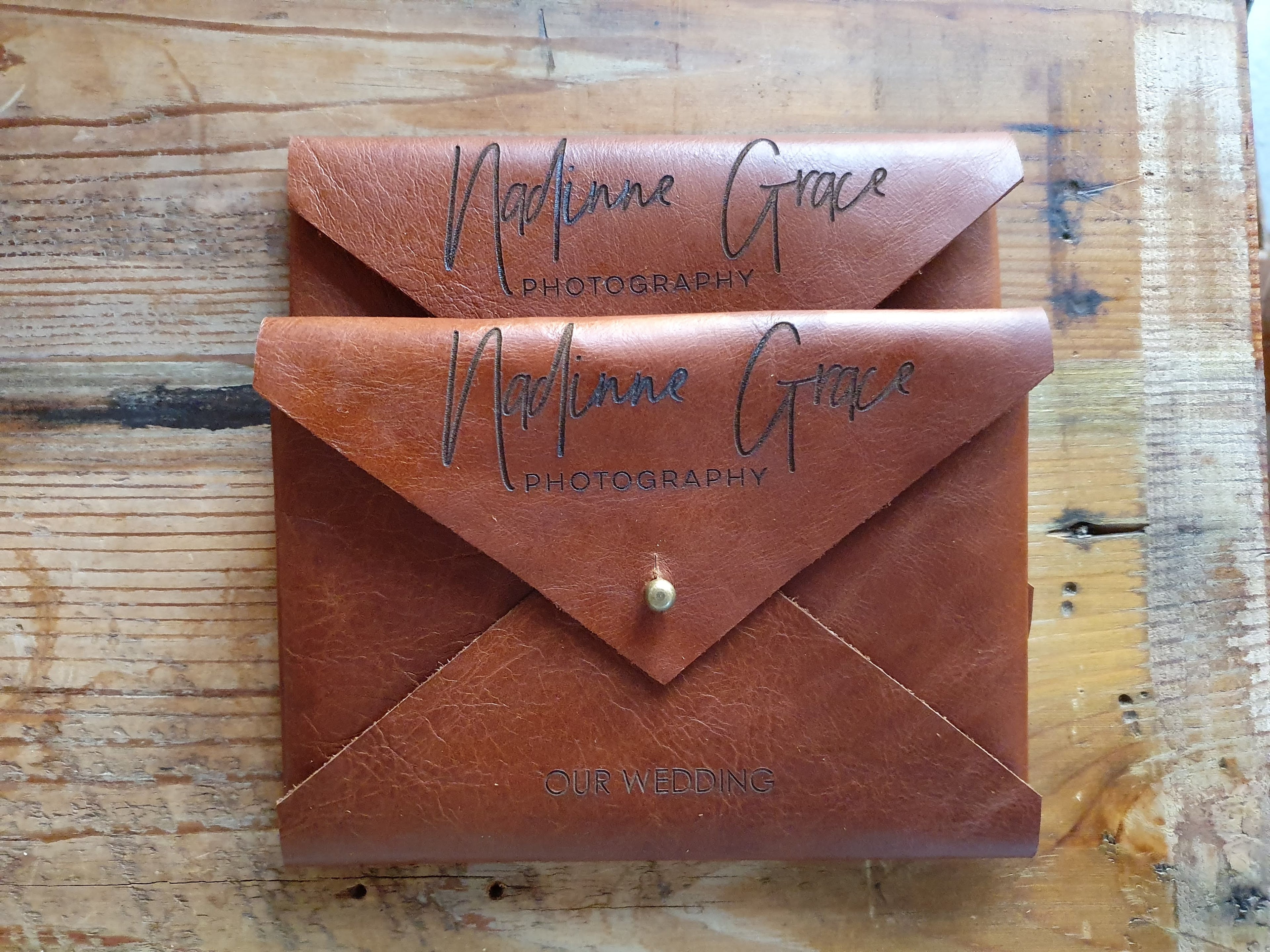 leather photograph envelope, wedding photographs, photography pouch, australian leather, made in australia, artisan, bespoke, architectural design, leather brushroll, leather bag, leather tote bag, custom made, Adelaide Hills, 