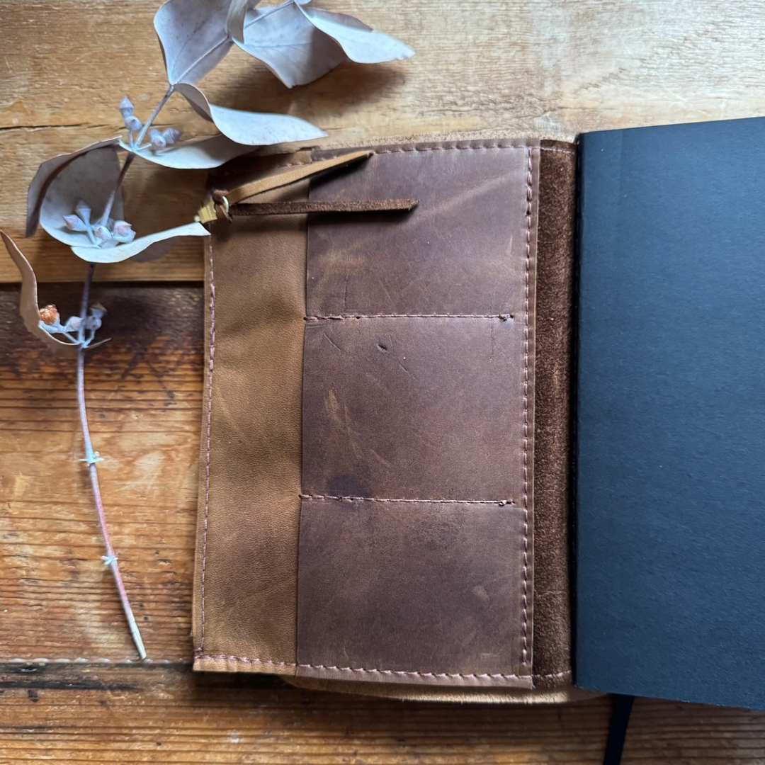 Classic Rustic Wrap Notebook Starter Bundle in A5