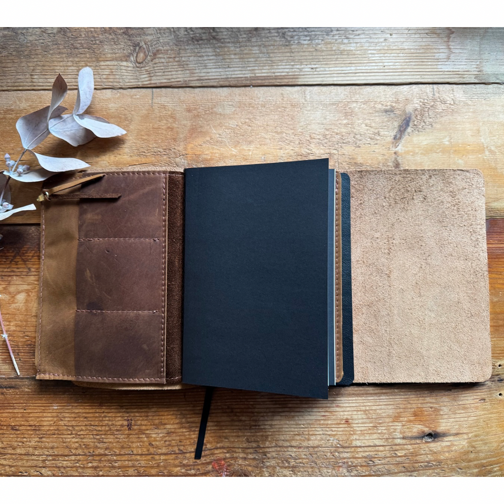 Classic Rustic Wrap Notebook Starter Bundle in A5