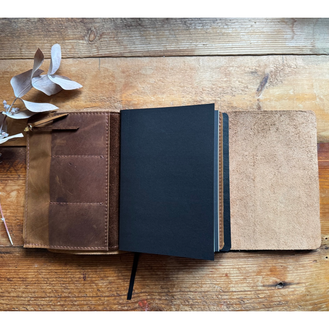 Classic Rustic Wrap Notebook Starter Bundle in A5