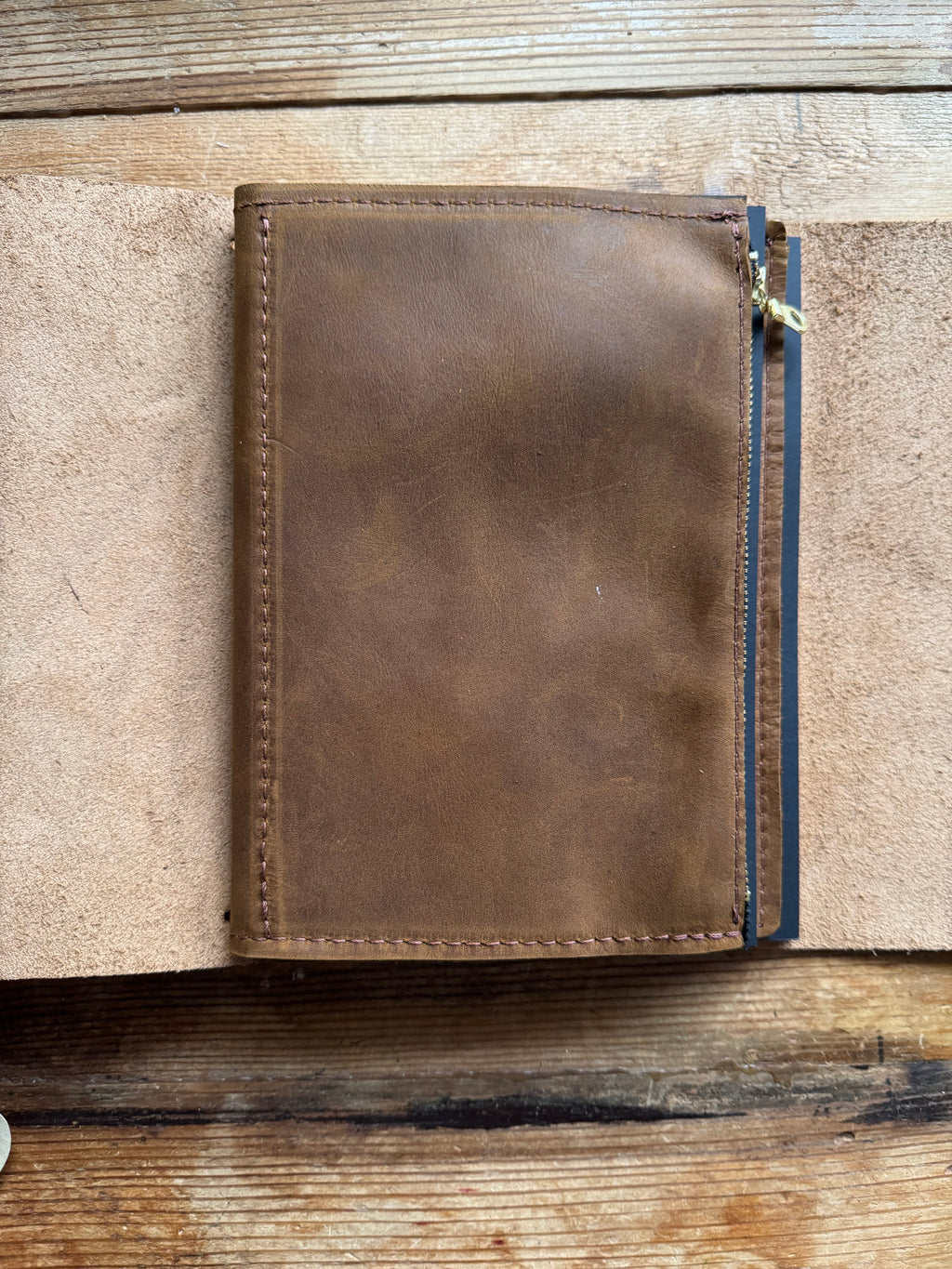 Notebook Leather Rustic Leather Notebook Insert - The Companion | Rustic Wren