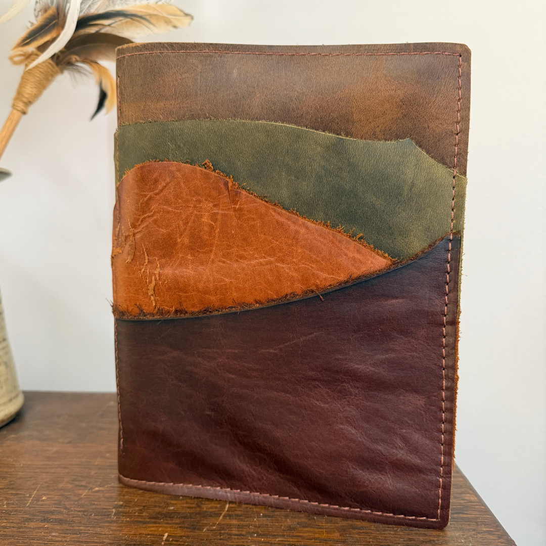 Leather Notebook A5 — Landscape Edition