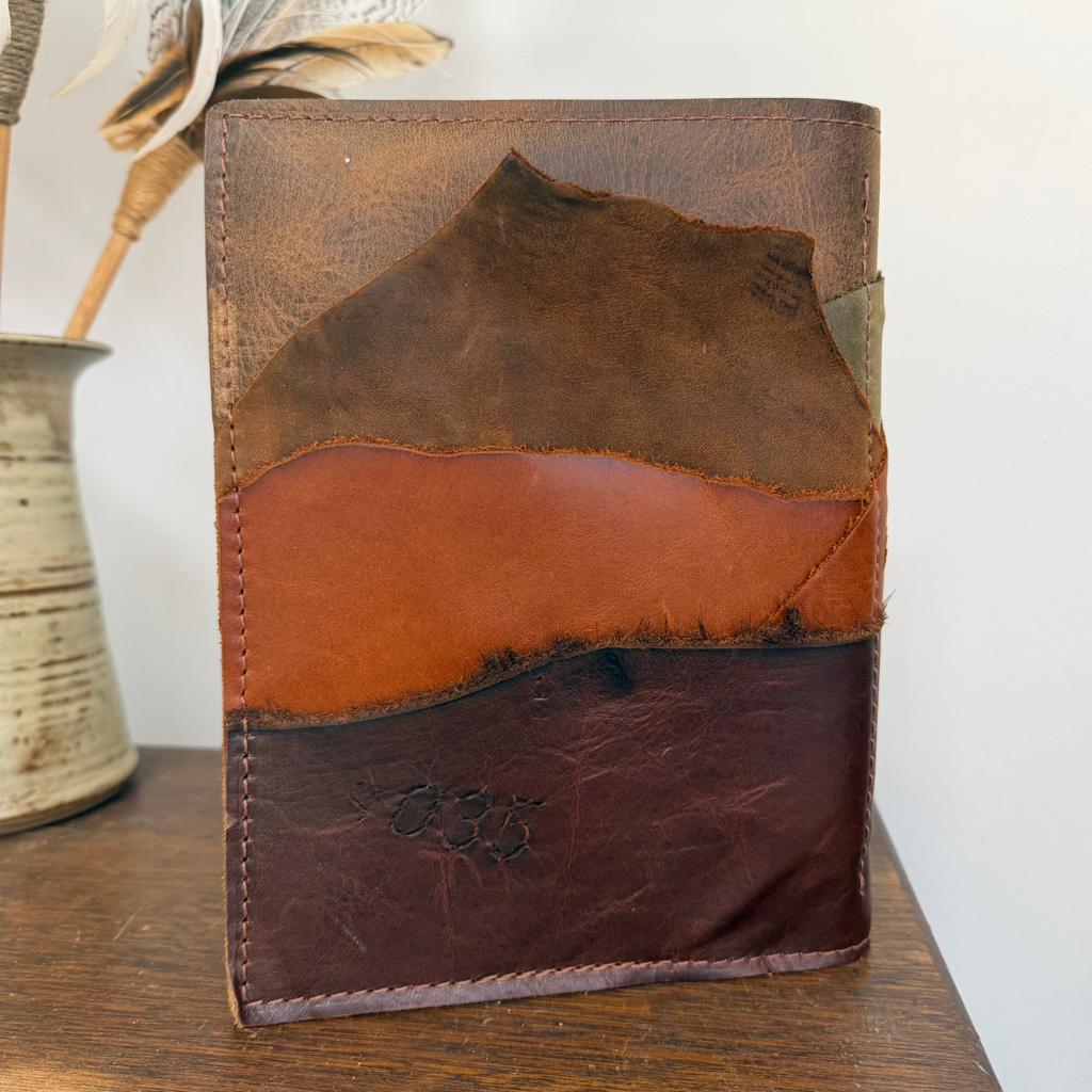 Leather Notebook A5 — Landscape Edition