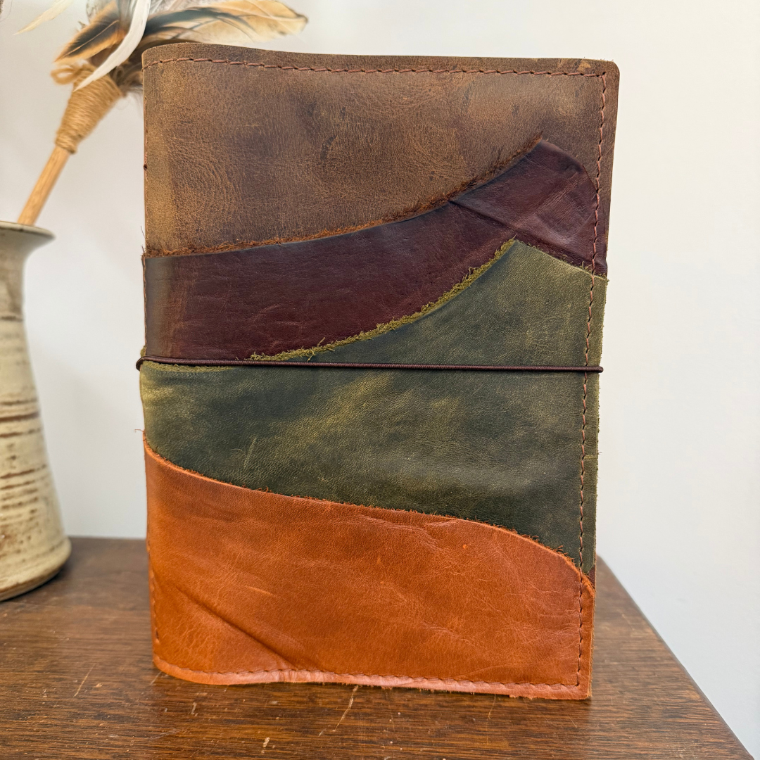Leather Notebook A5 — Landscape Edition