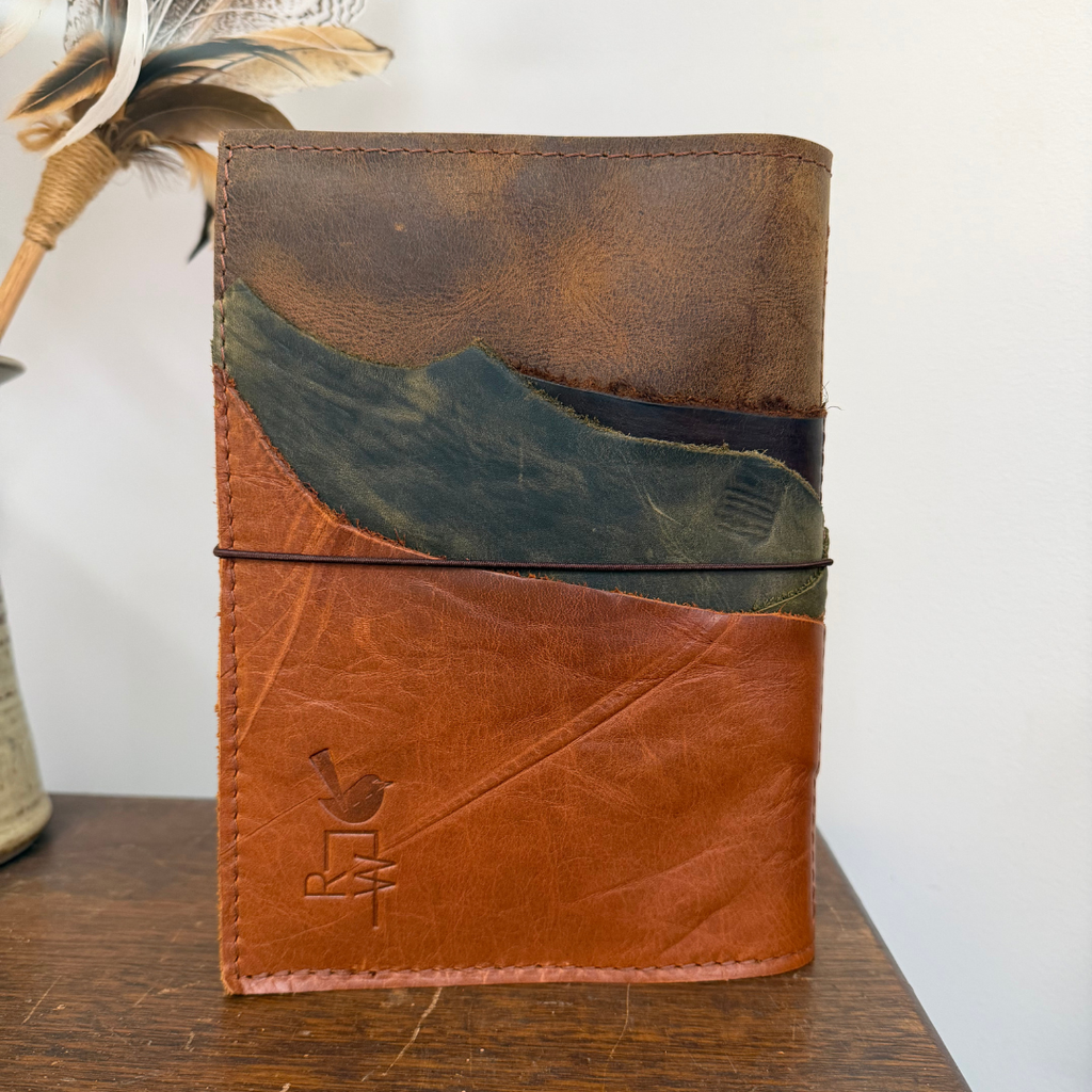 Leather Notebook A5 — Landscape Edition