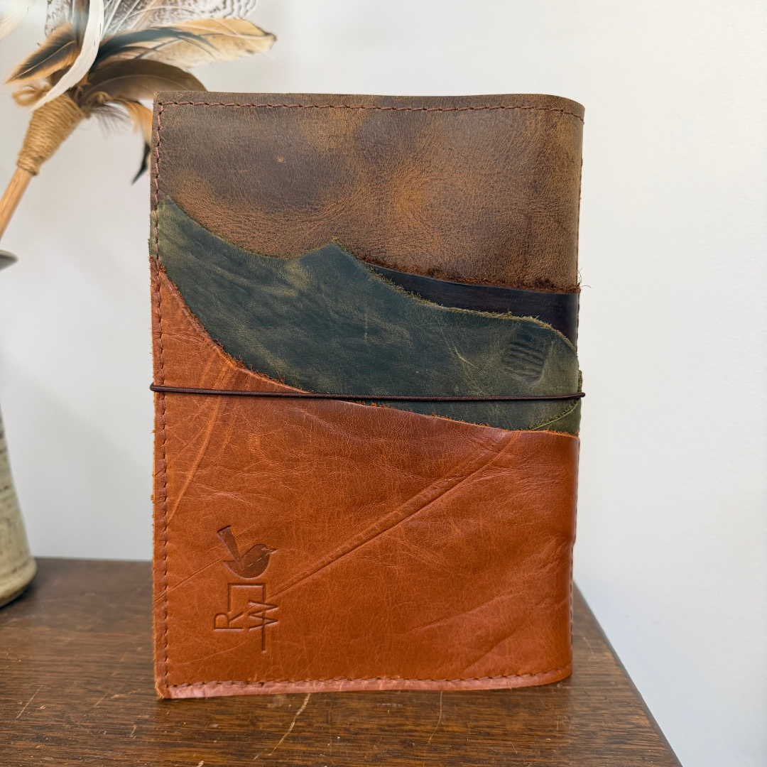 Leather Notebook A5 — Landscape Edition