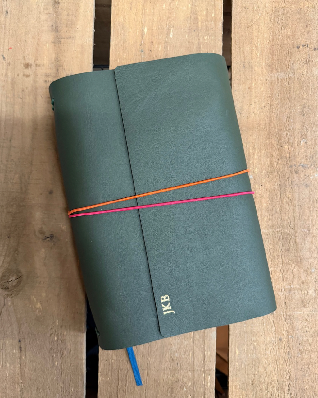 Classic Straight Wrap Notebook A5 — Salt Bush (Limited Edition)