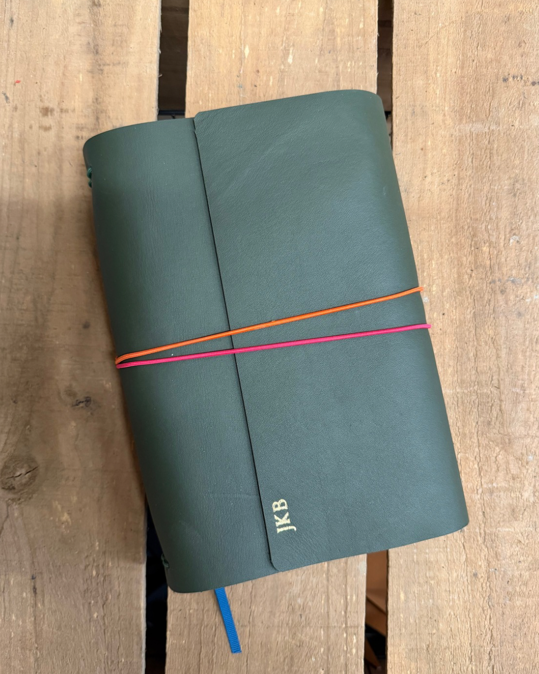Classic Straight Wrap Notebook A5 — Salt Bush (Limited Edition)