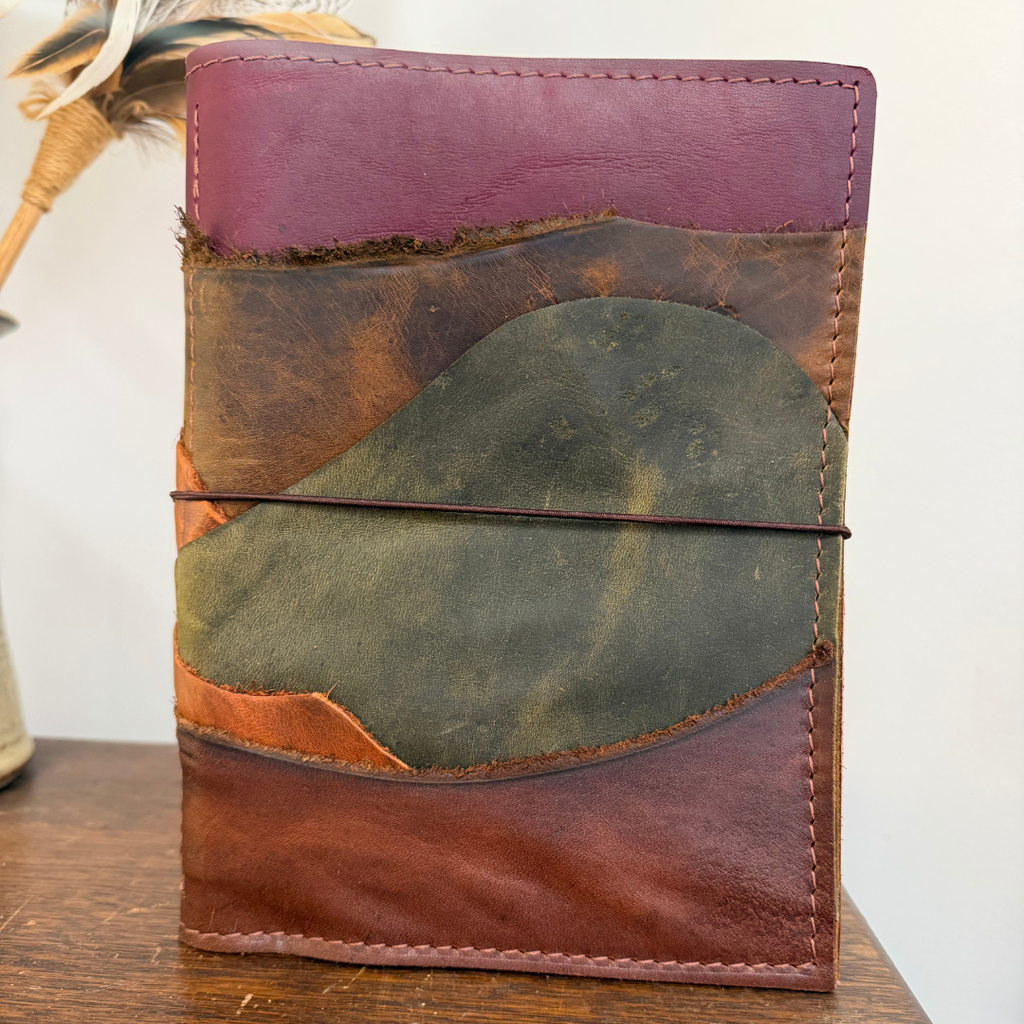 Leather Notebook A5 — Landscape Edition