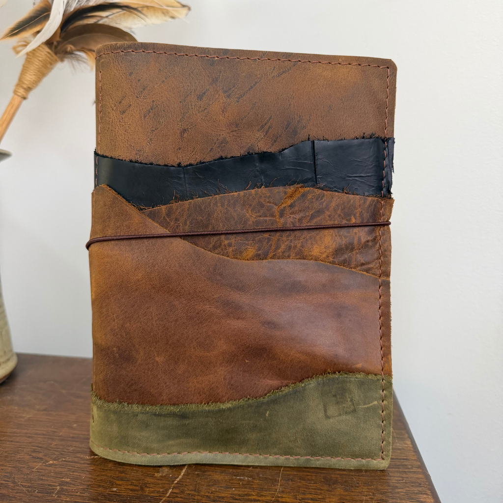 Leather Notebook A5 — Landscape Edition