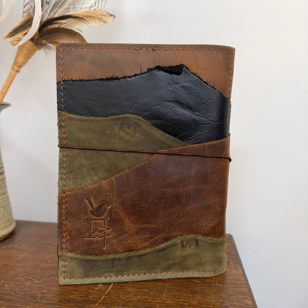 Leather Notebook A5 — Landscape Edition