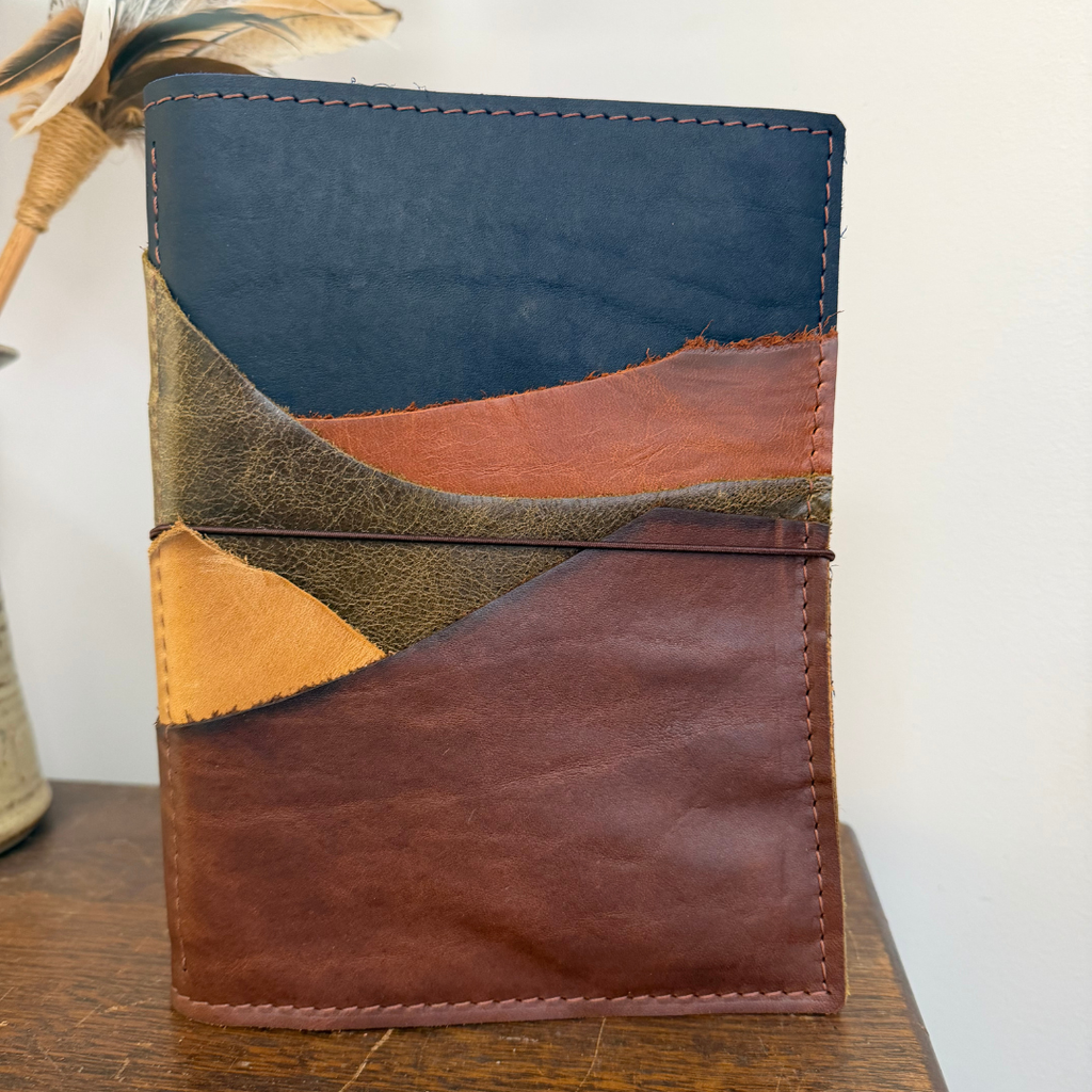 Leather Notebook A5 — Landscape Edition