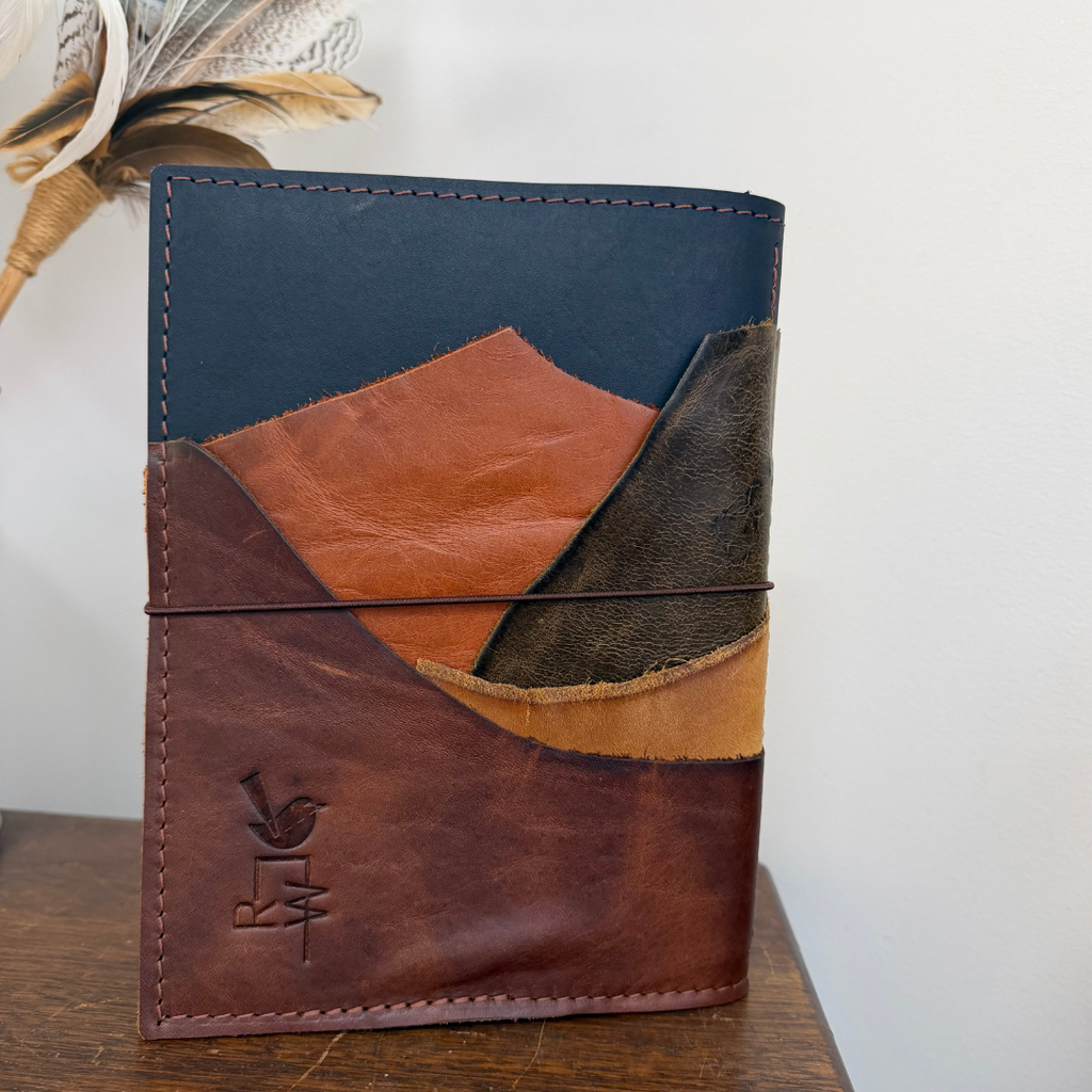 Leather Notebook A5 — Landscape Edition