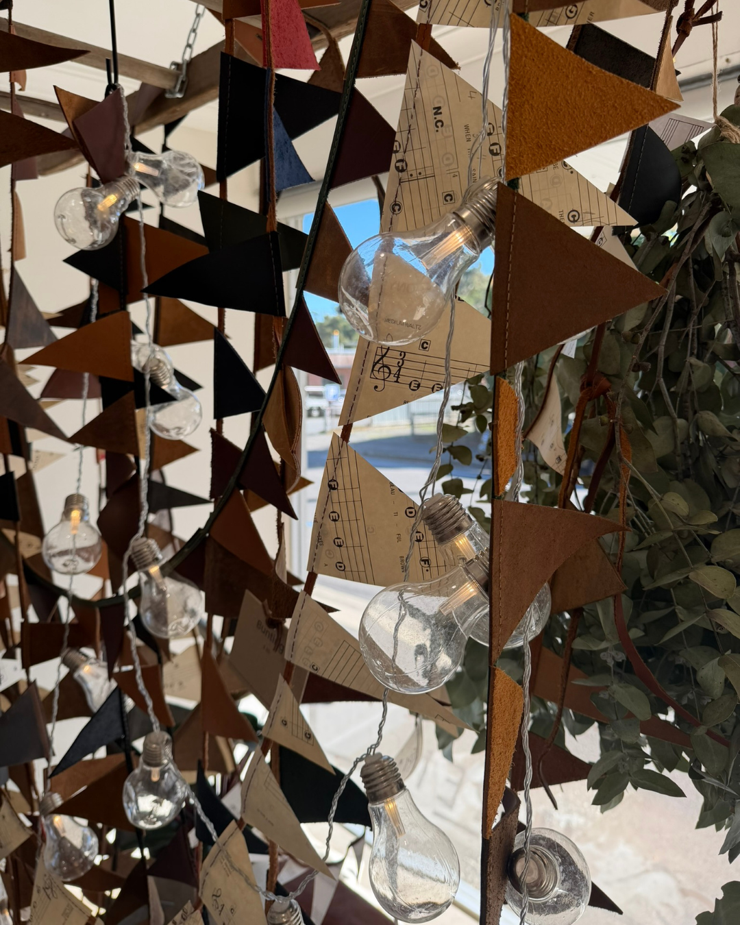 Leather Bunting