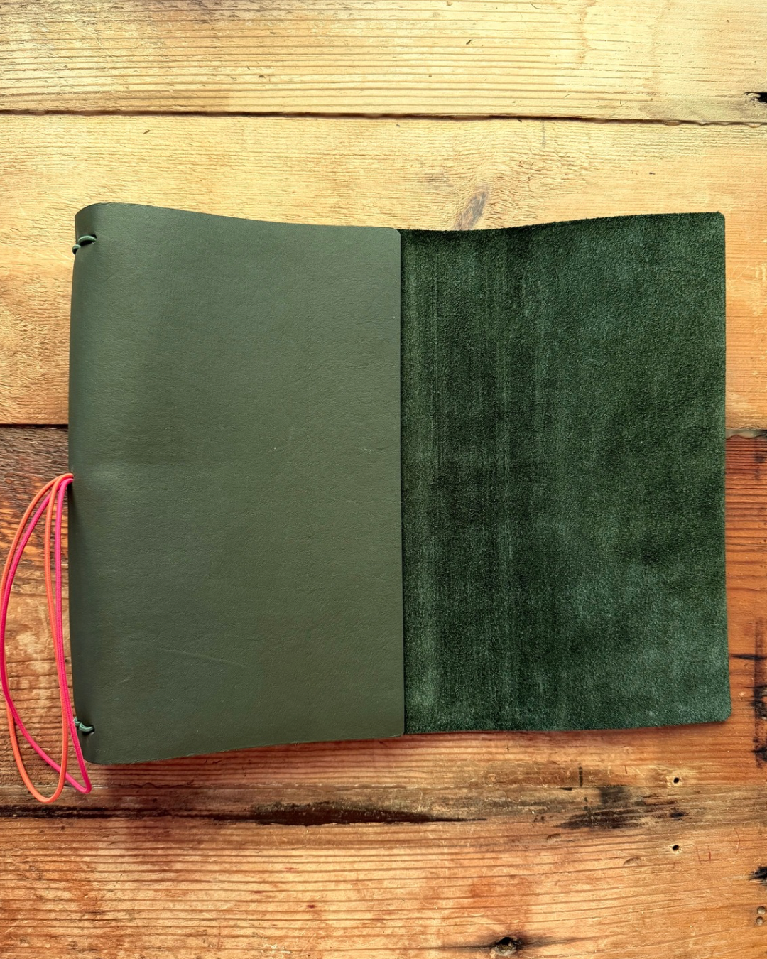 Classic Straight Wrap Notebook A5 — Salt Bush (Limited Edition)