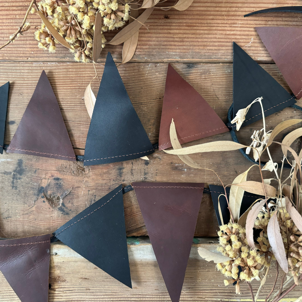 Leather Bunting
