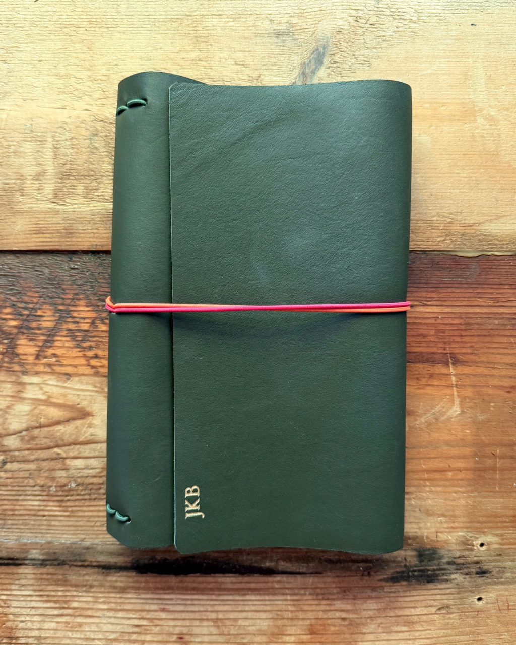 Classic Straight Wrap Notebook A5 — Salt Bush (Limited Edition)