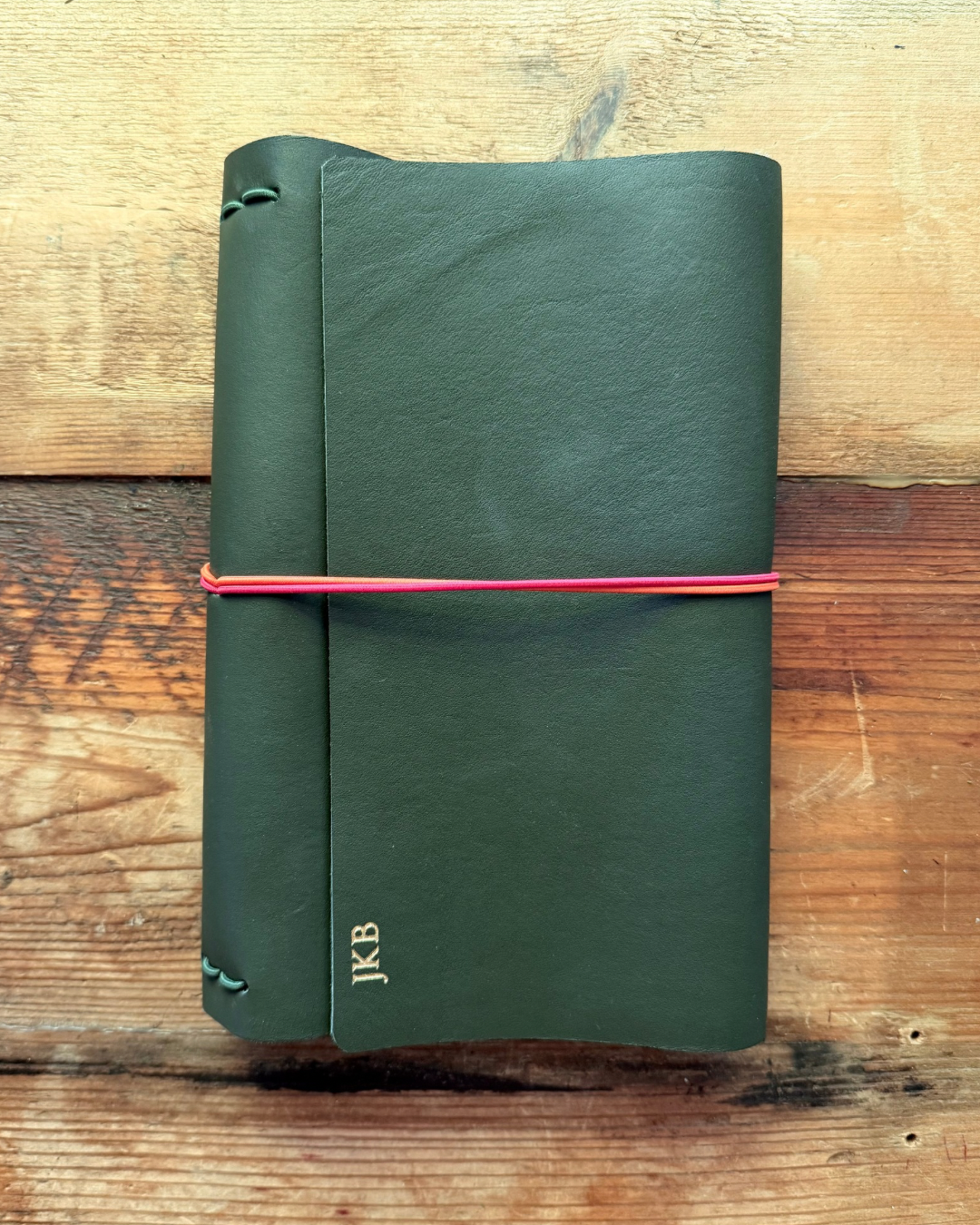 Classic Straight Wrap Notebook A5 — Salt Bush (Limited Edition)