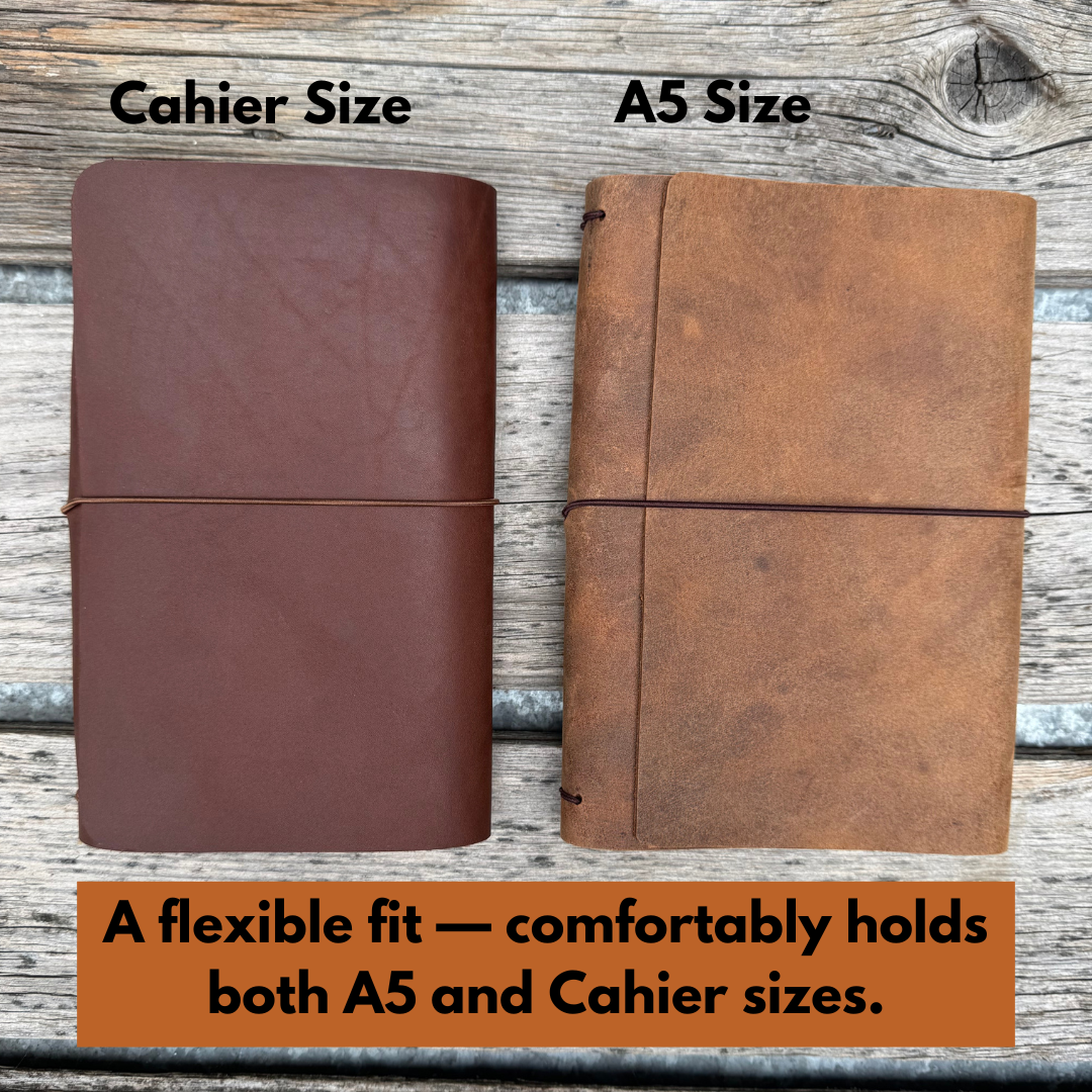 Classic Straight Wrap Notebook A5