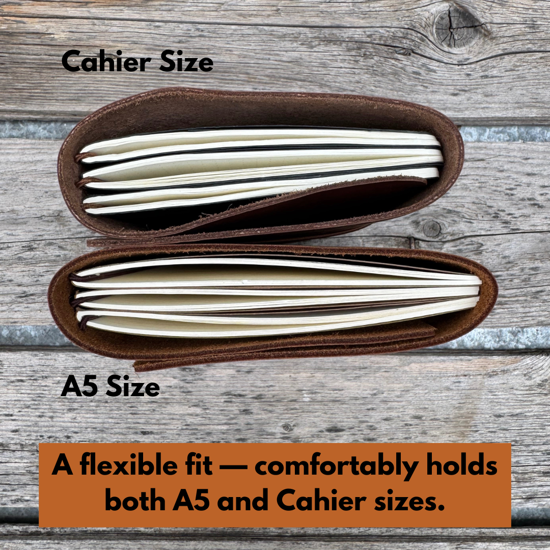 Classic Straight Wrap Notebook A5