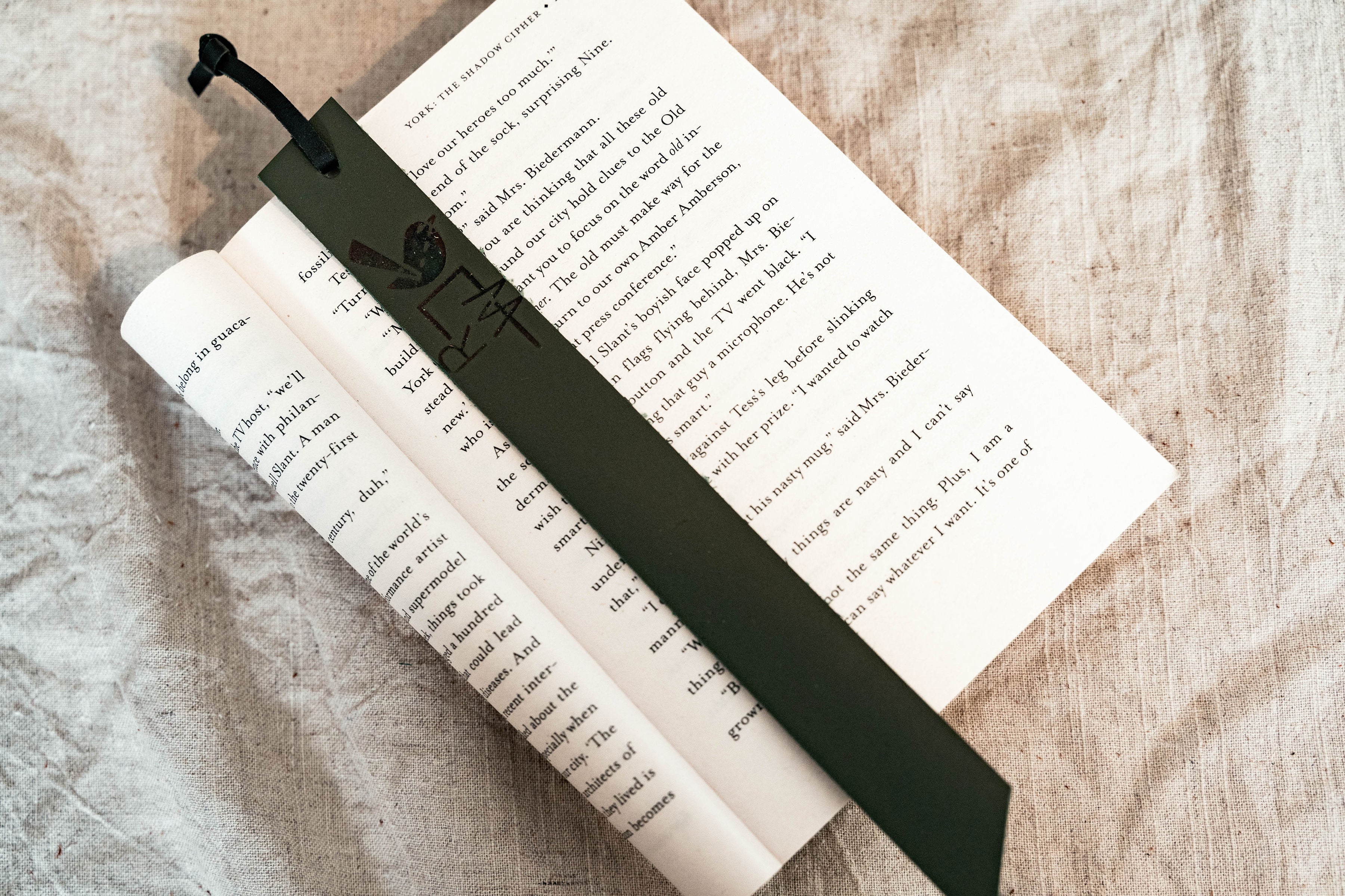 Leather Bookmark