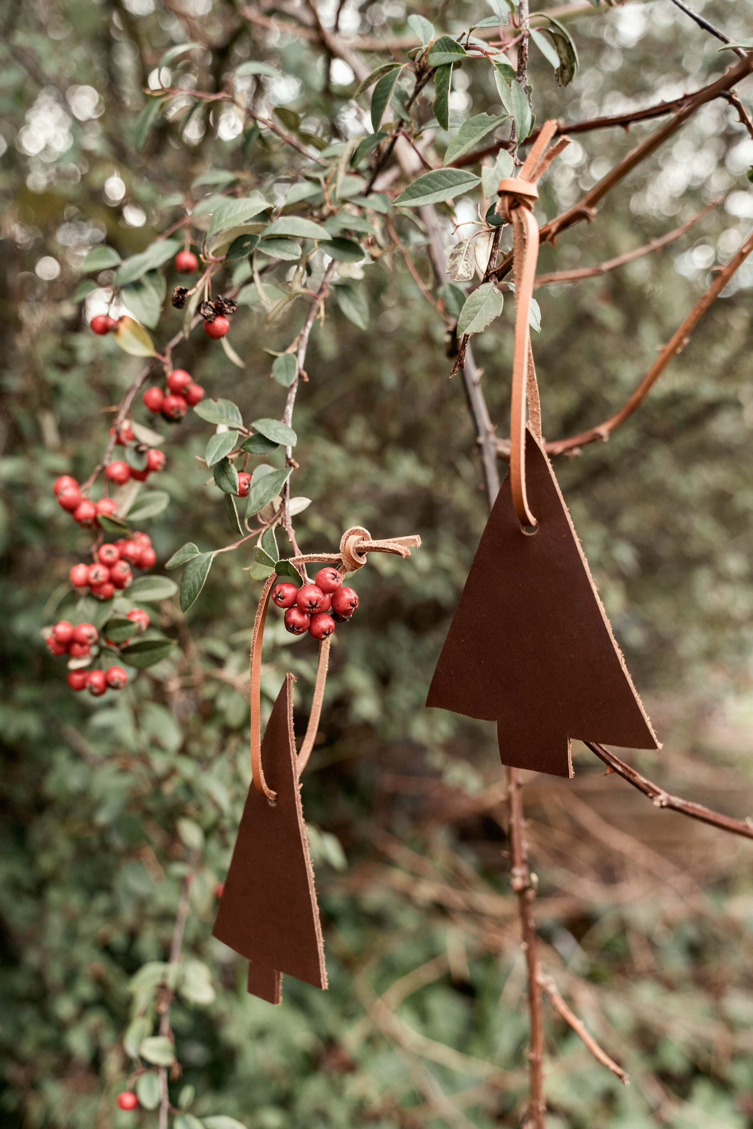 Leather Xmas Deco