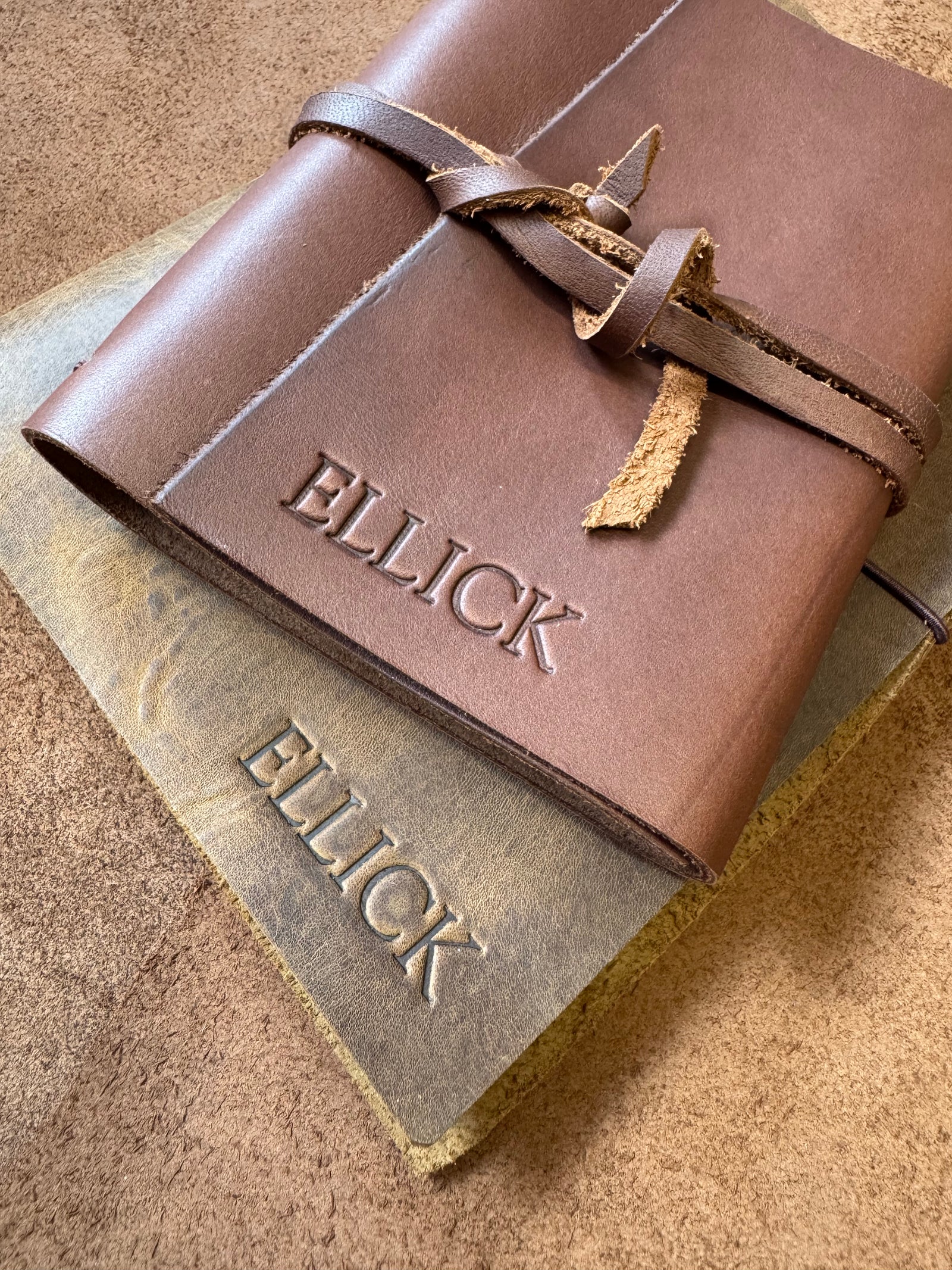 Hot embossing · Goudy Old Style · Pressed by hand