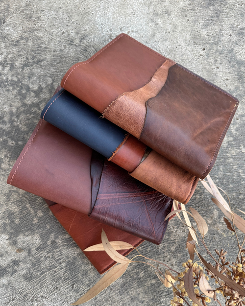 Leather Notebook A5 — Landscape Edition
