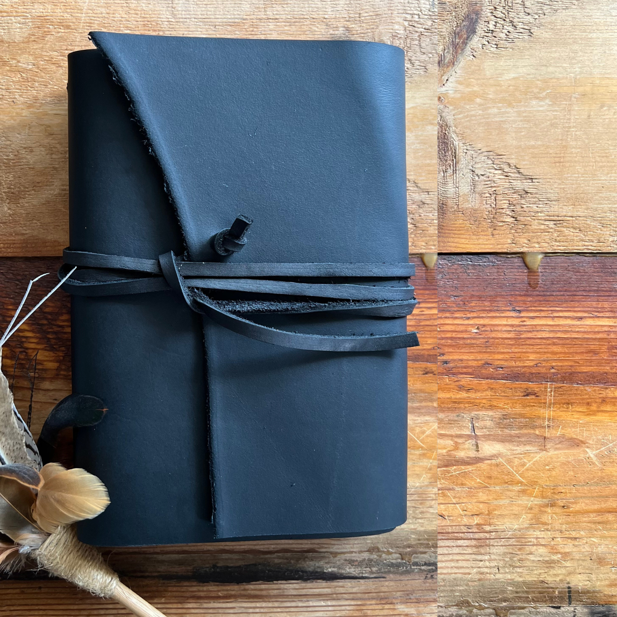 Classic Rustic Wrap Leather Notebook A5