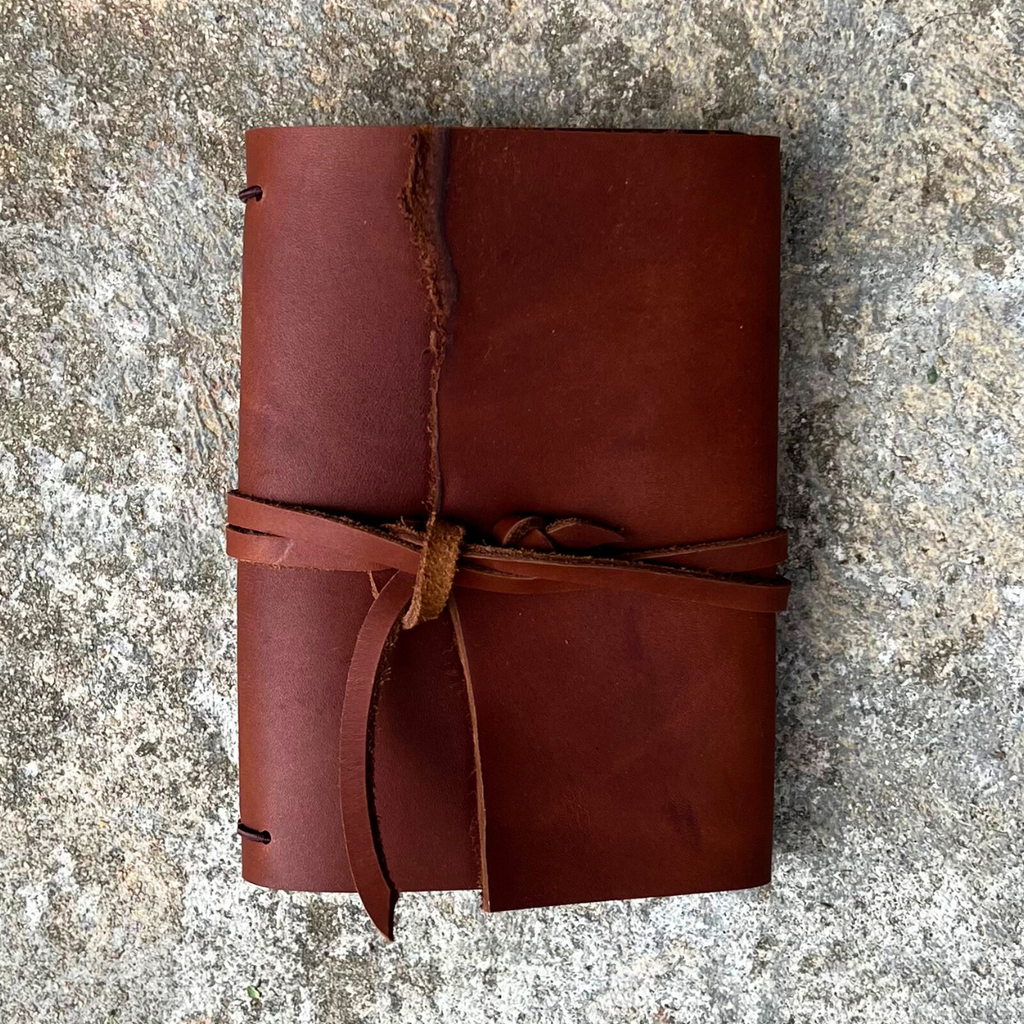 Rustic Notebook The Ranger | Handmade Leather Notebook | Rustic Wren