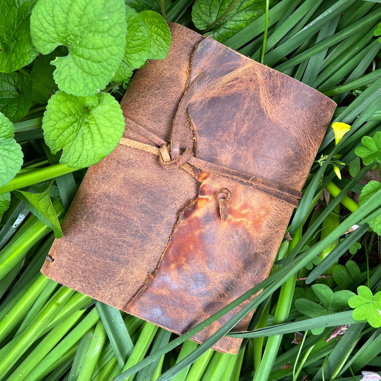 Classic Rustic Wrap Leather Notebook A5