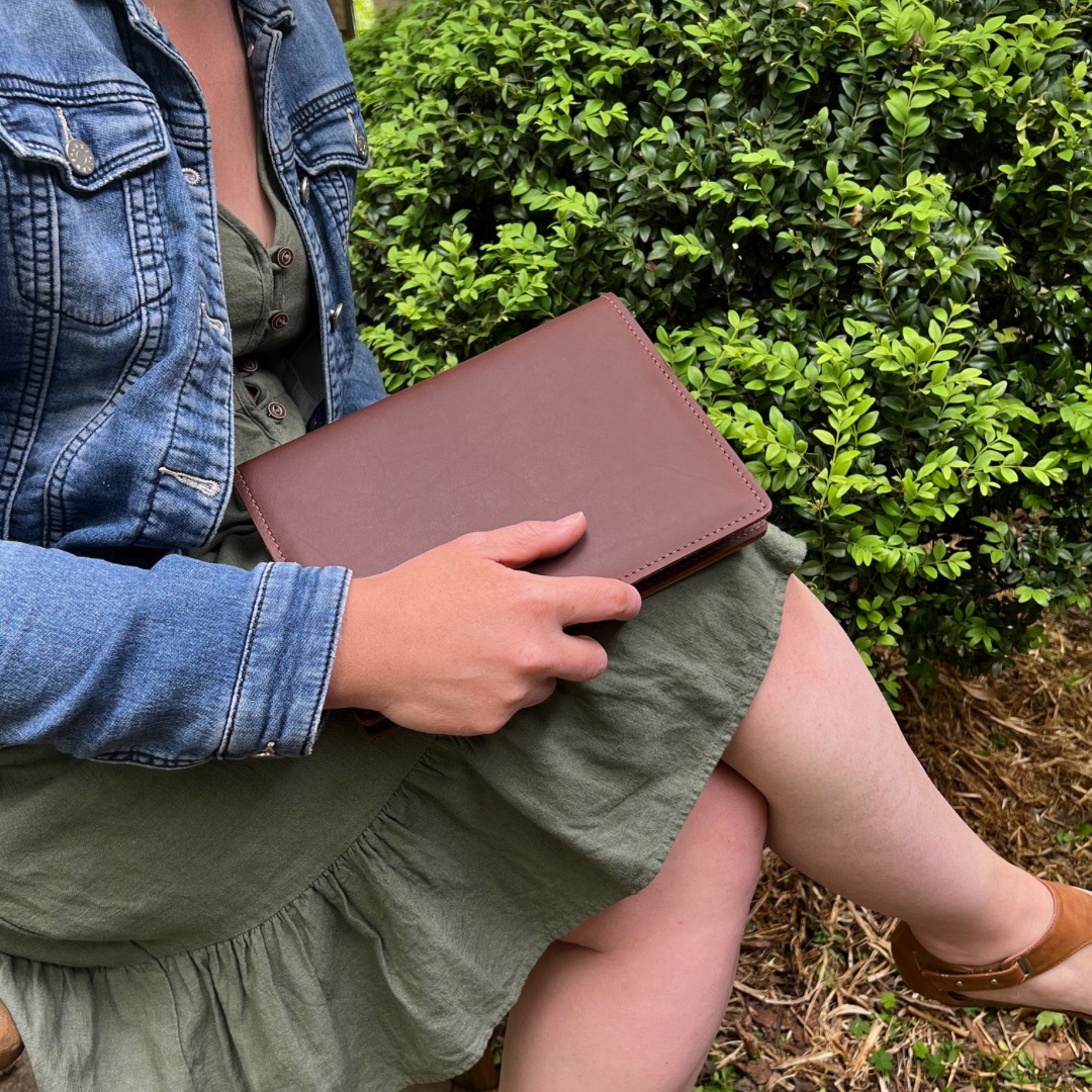 The 'Peregrine' Leather Journal in Grounded Tan