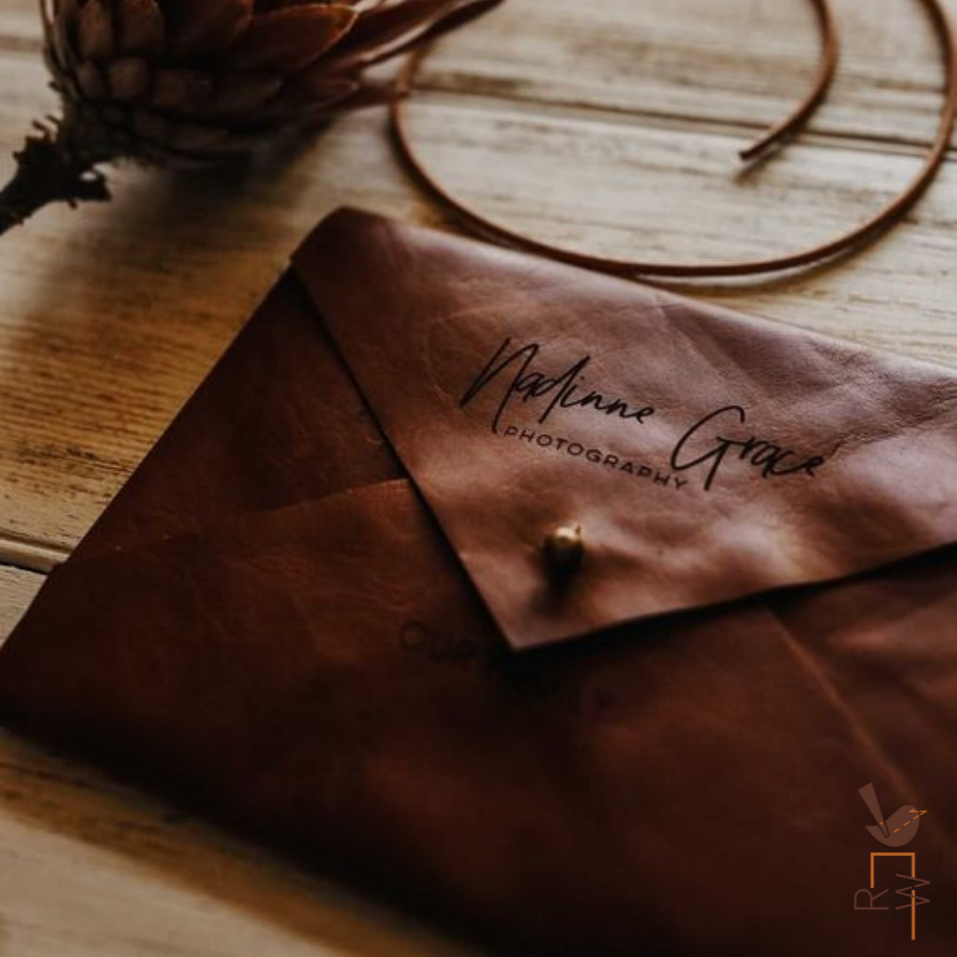 leather photograph envelope, wedding photographs, photography pouch, australian leather, made in australia, artisan, bespoke, architectural design, leather brushroll, leather bag, leather tote bag, custom made, Adelaide Hills, 