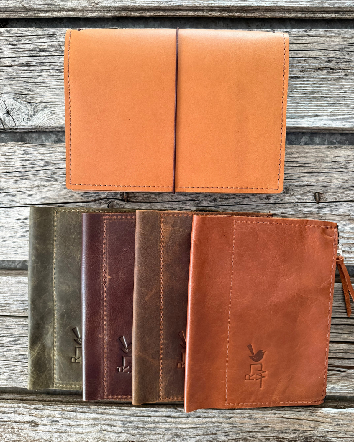 Notebook Leather Rustic Premium Leather Notebooks & Folios | Rustic Wren Australia