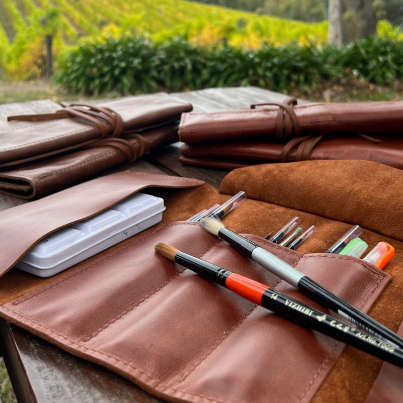 The Nomad Brush Roll