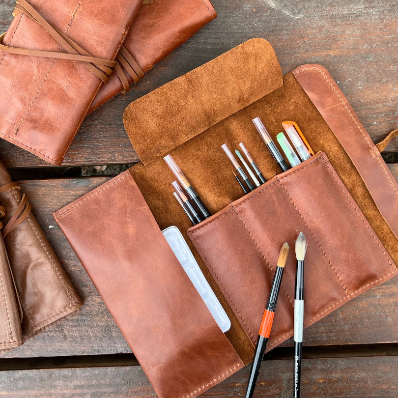 The Nomad Brush Roll.