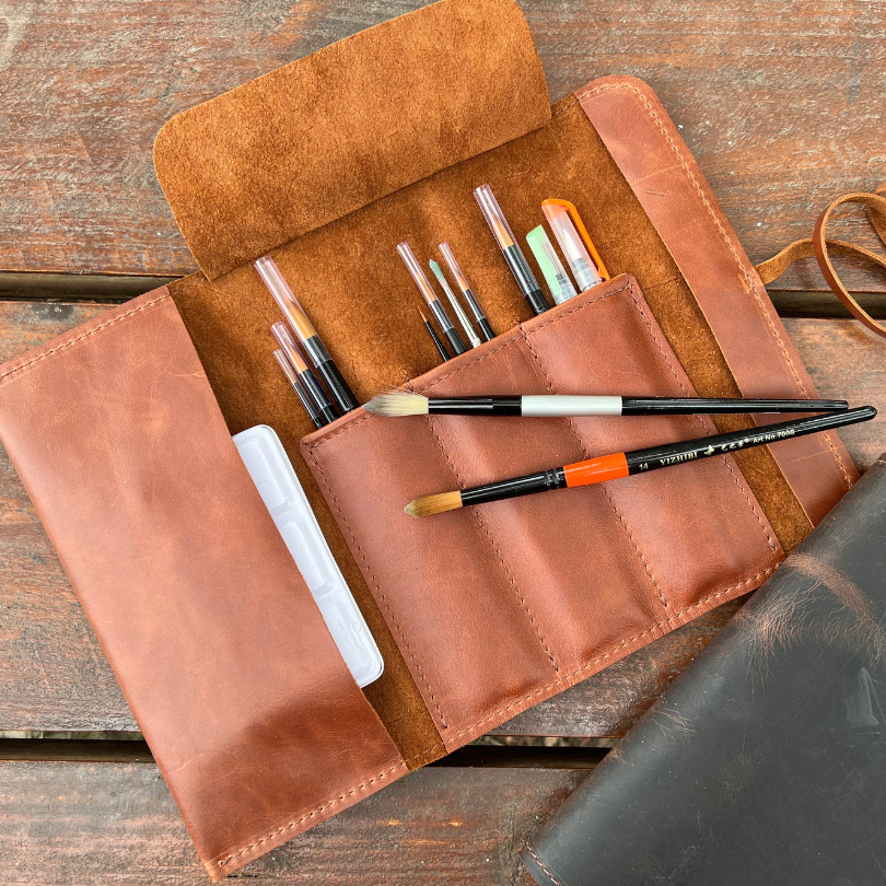 The Nomad Brush Roll