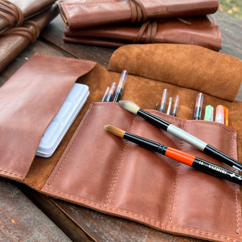 The Nomad Brush Roll