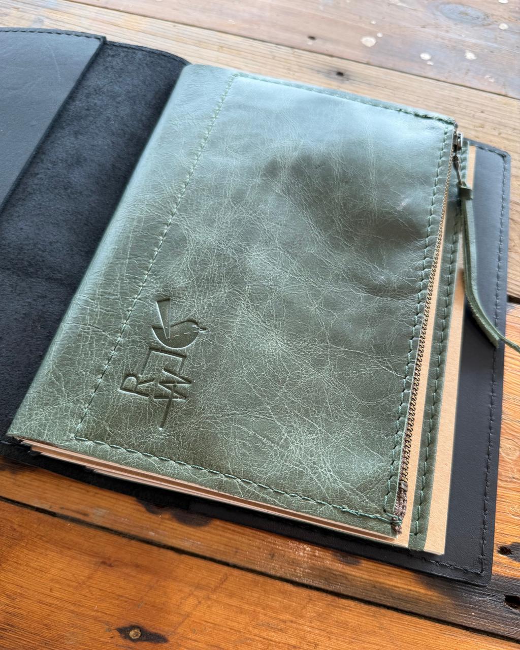 The Leather Companion in A5