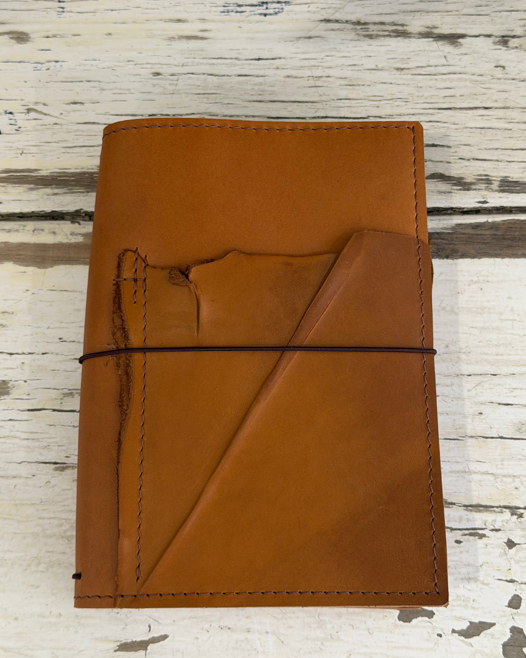 Rustic Wren The Wren | Handmade Leather Notebook | Rustic Wren