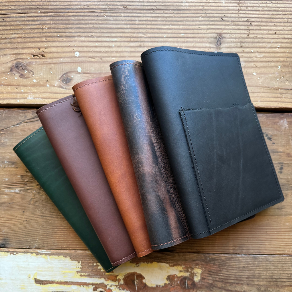 Executive Plus Leather Notebook A5
