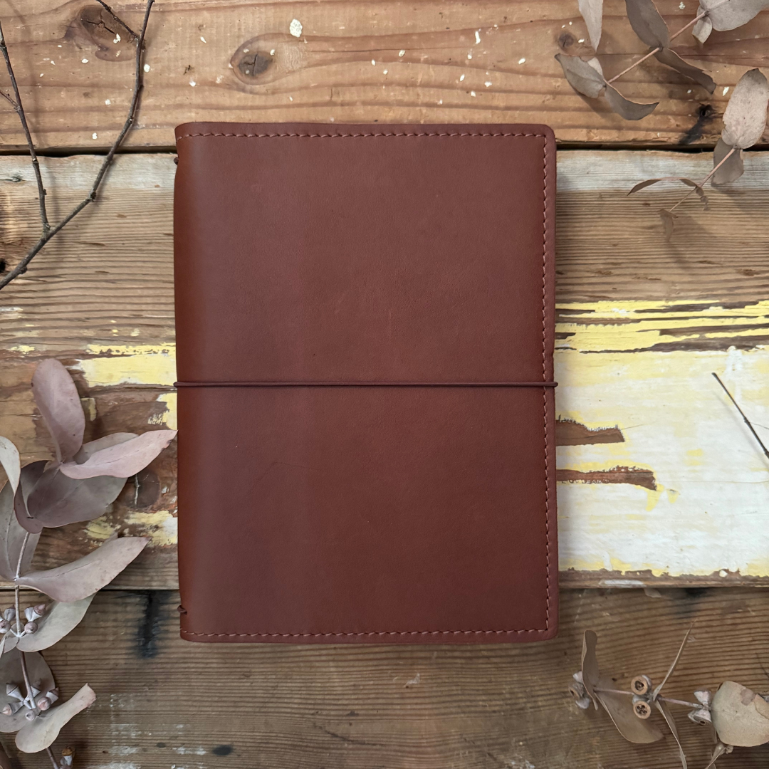 The 'Willie Wagtail' Leather Journal