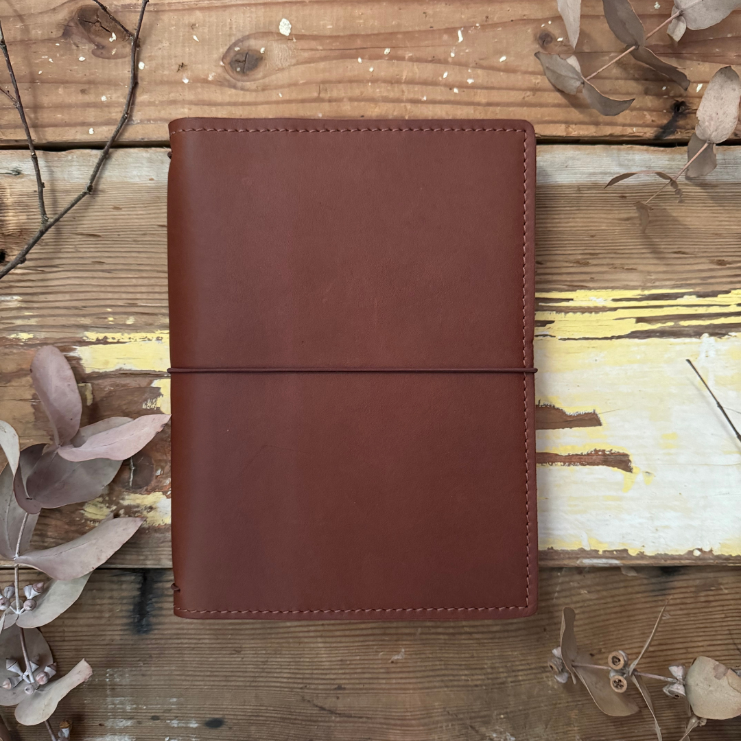 Signature Leather Notebook A5