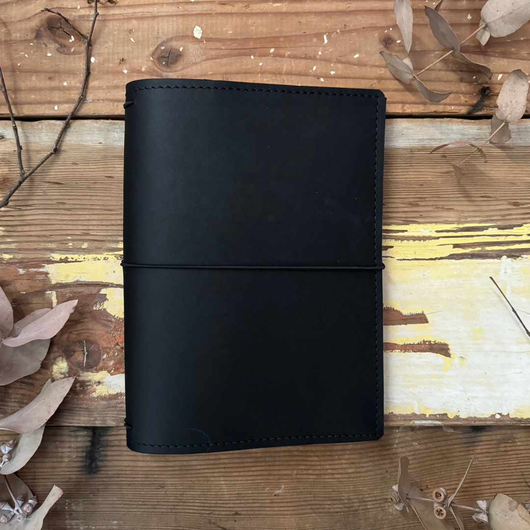 The 'Willie Wagtail' Leather Journal