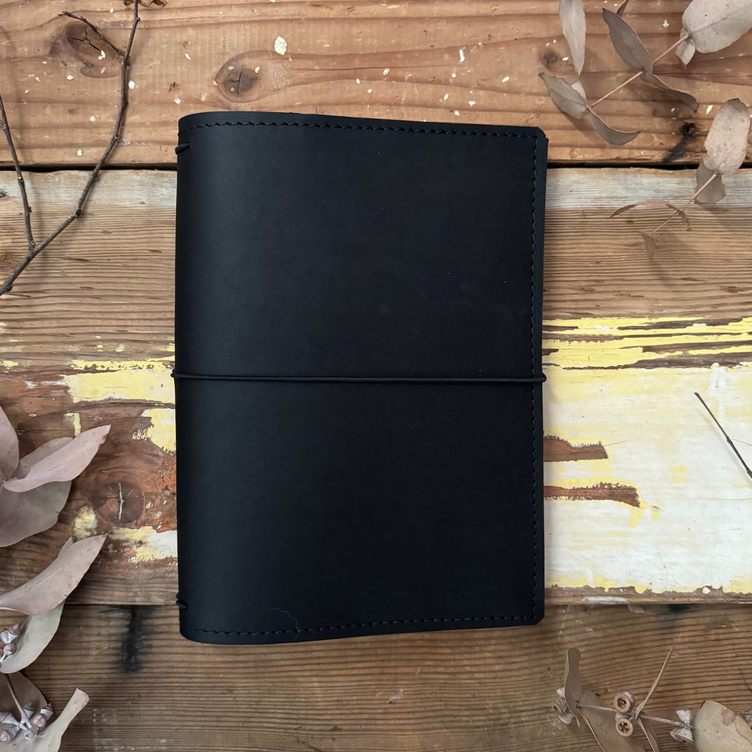 Signature Leather Notebook A5