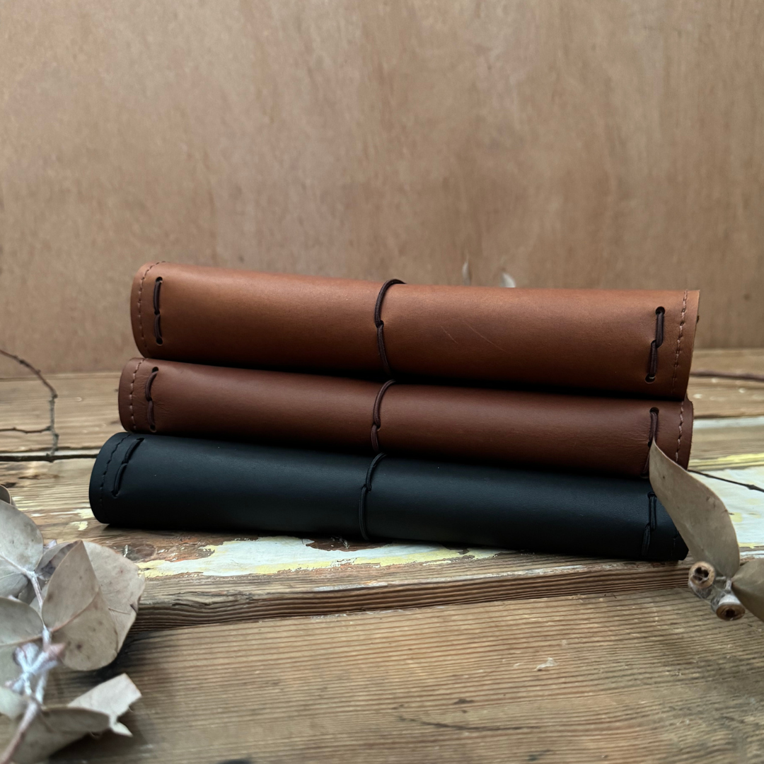 The 'Willie Wagtail' Leather Journal