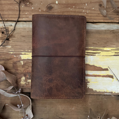 The 'Willie Wagtail' Leather Journal