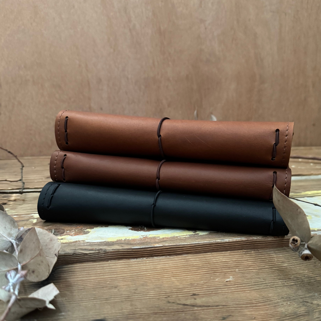 Signature Leather Notebook A5